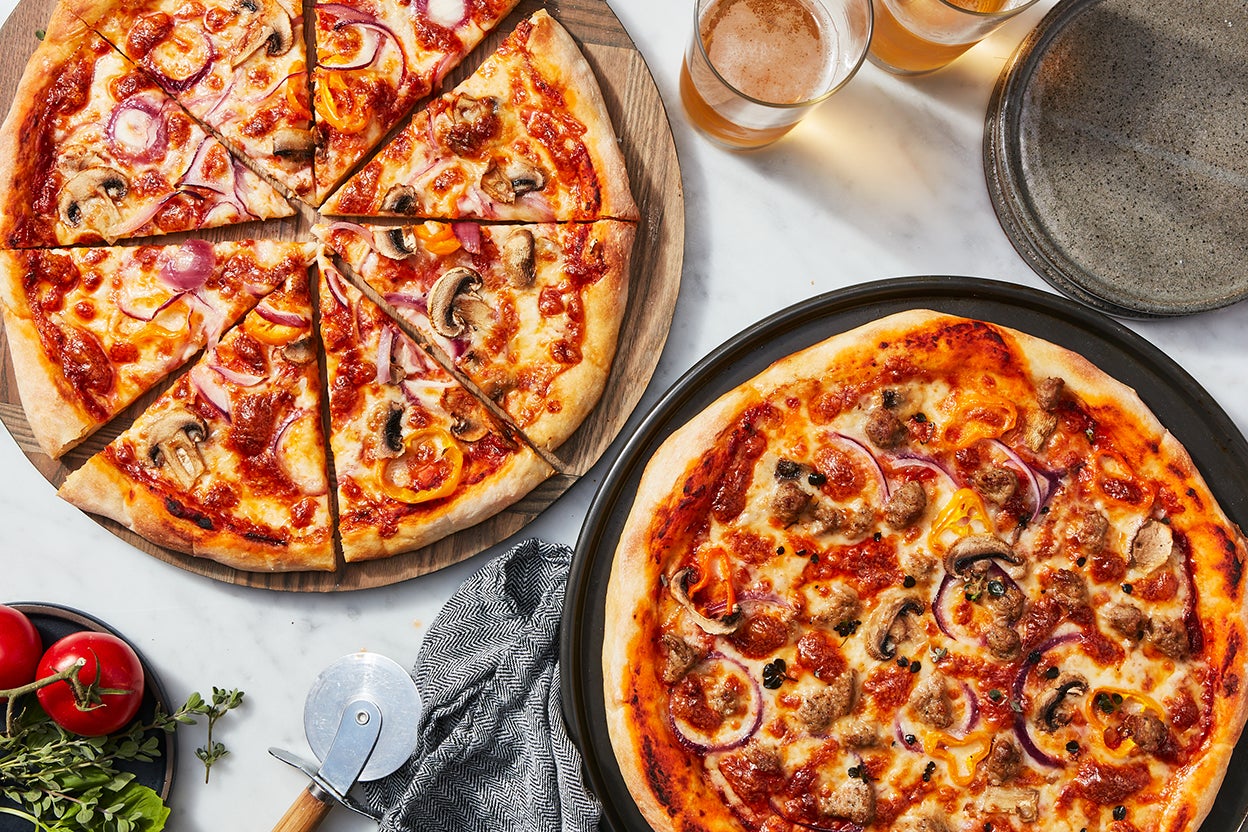 Sourdough Discard Pizza Crust