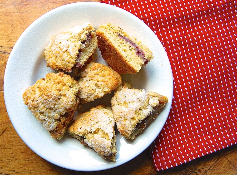 Filled scones-10 via @kingarthurflour