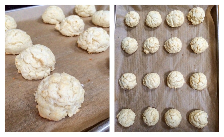 How to make easy Gluten-Free Biscuits via @kingarthurflour