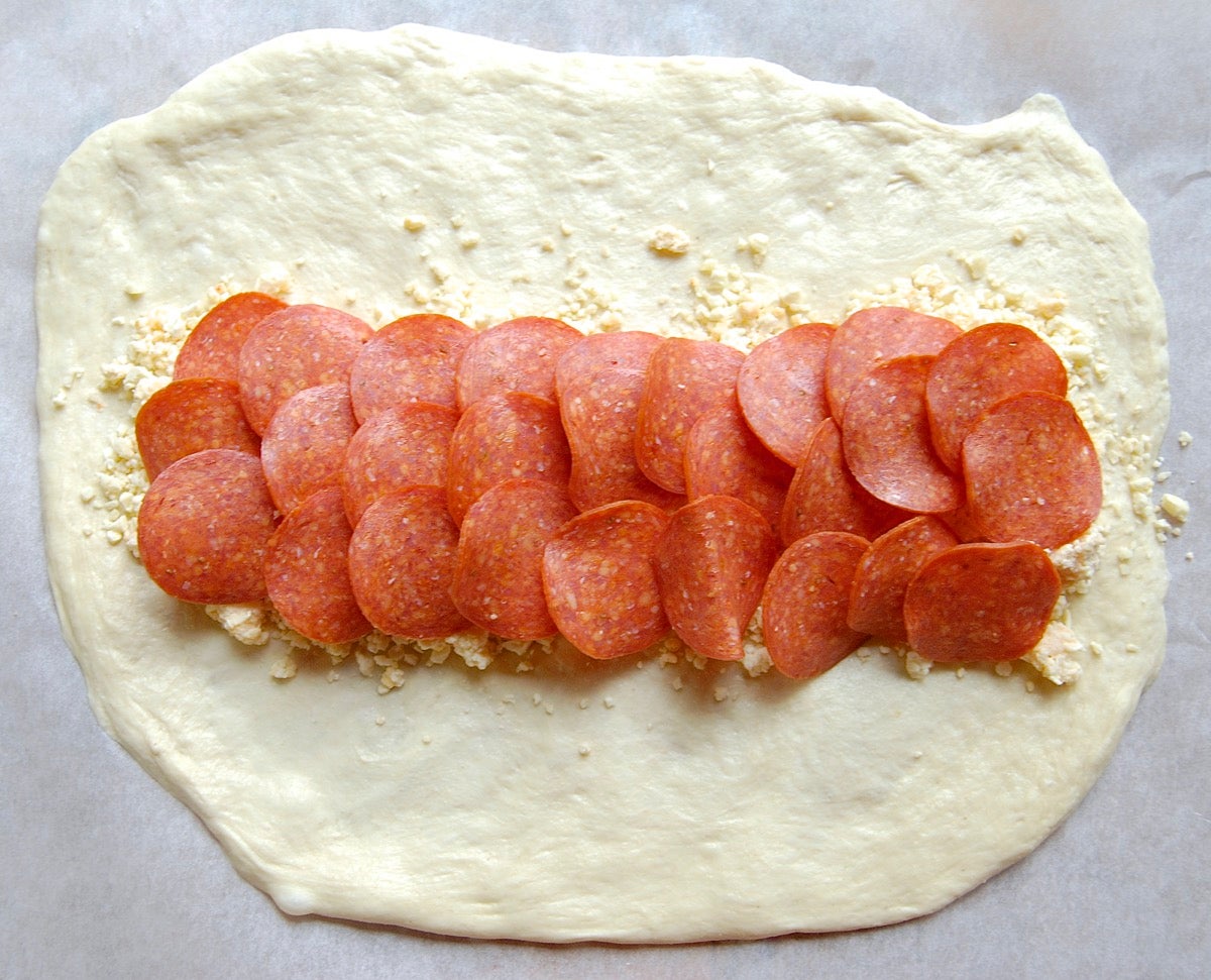 How to Shape a Calzone via @kingarthurflour