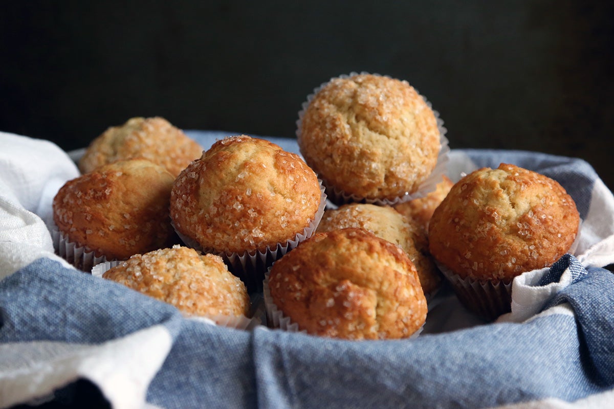 Basic muffins via @kingarthurflour