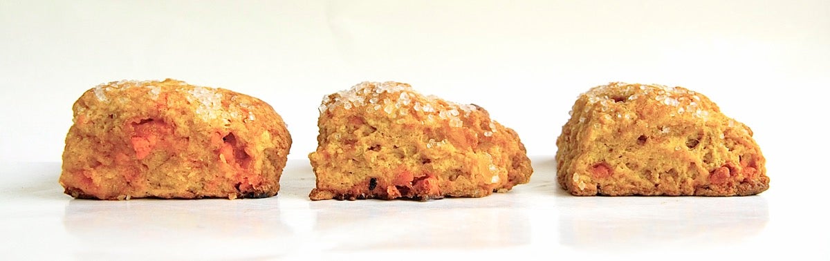 Freeze and bake scones via @kingarthurflour
