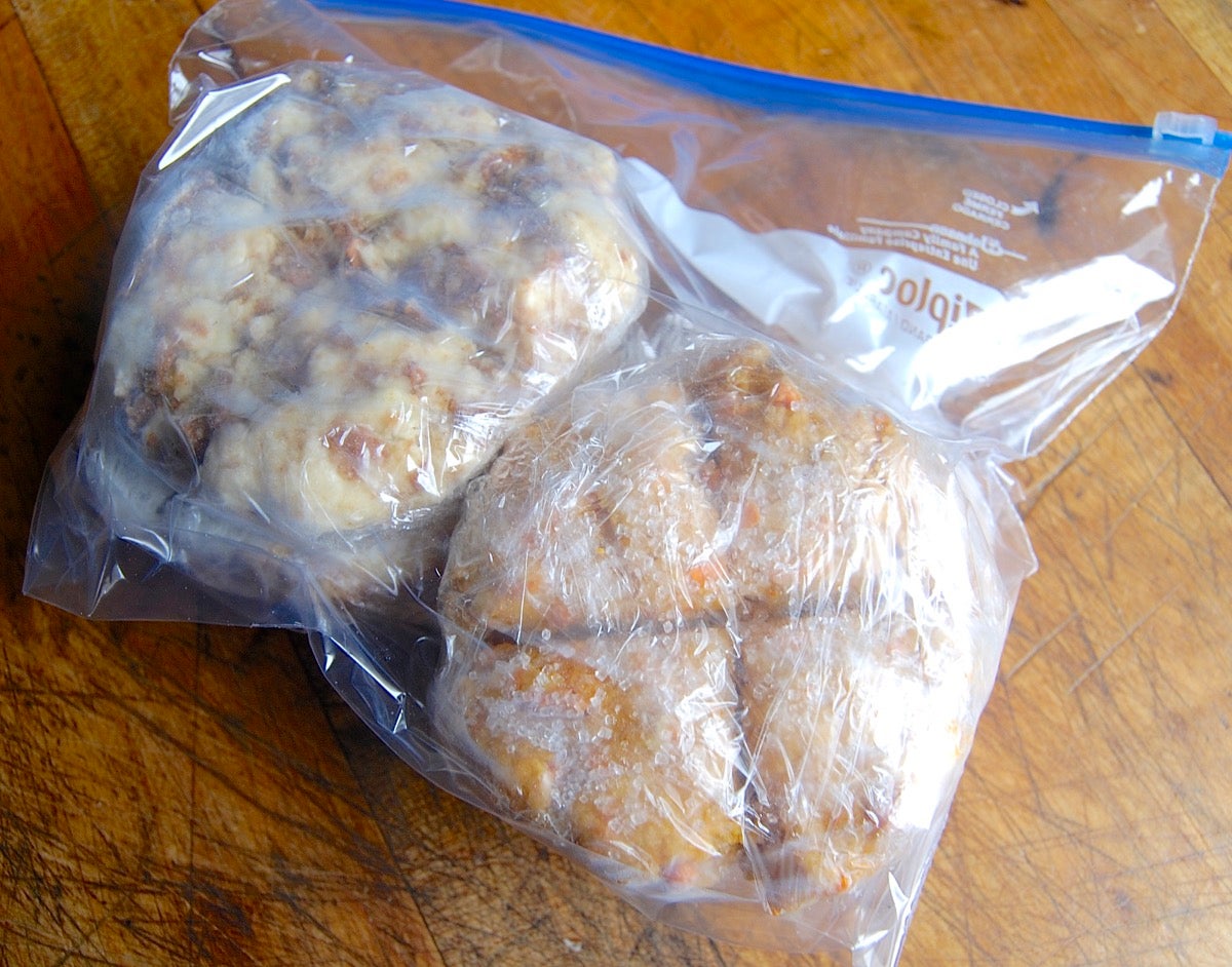 Freeze and bake scones via @kingarthurflour