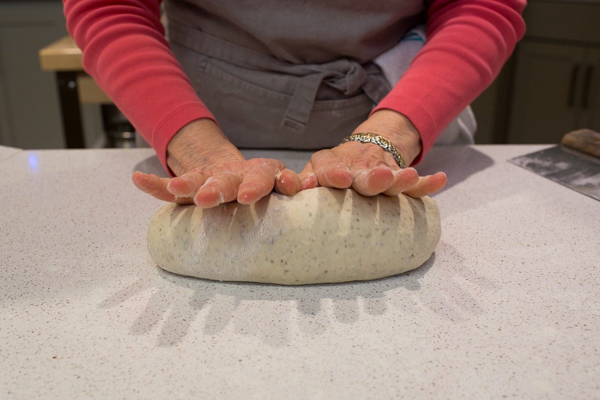 Gael's Saturday Focaccia via @kingarthurflour
