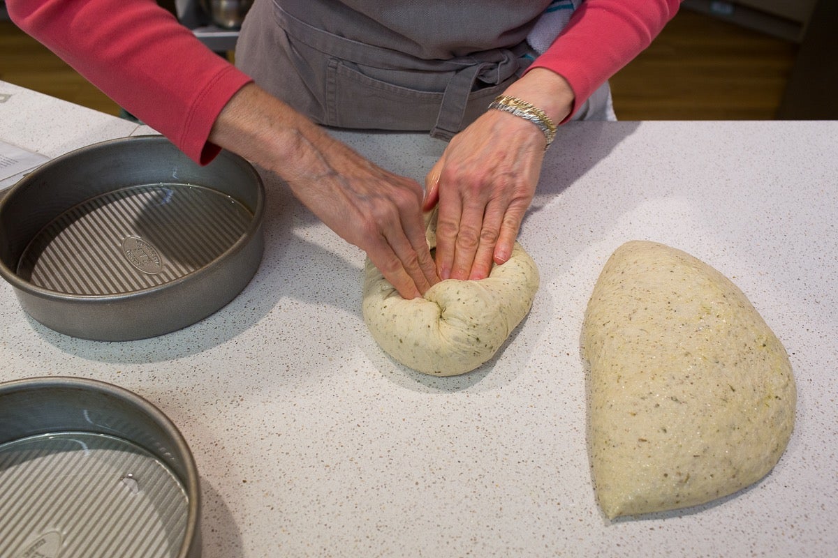 Gael's Saturday Focaccia via @kingarthurflour