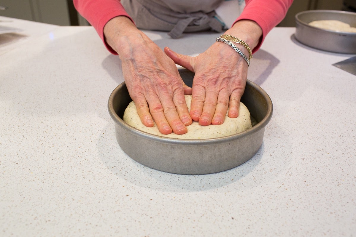 Gael's Saturday Focaccia via @kingarthurflour