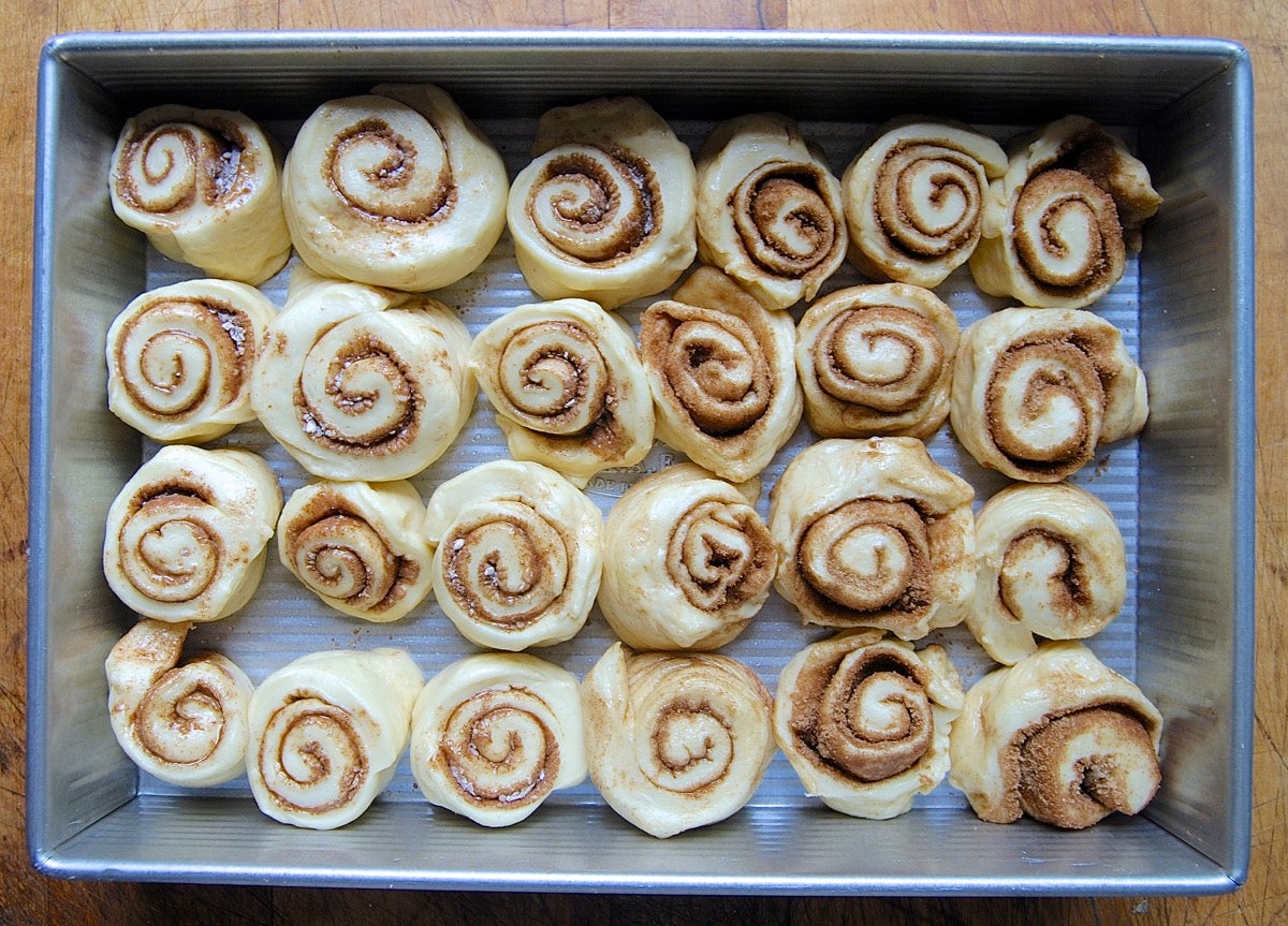 Cinnamon Rolls via @kingarthurflour