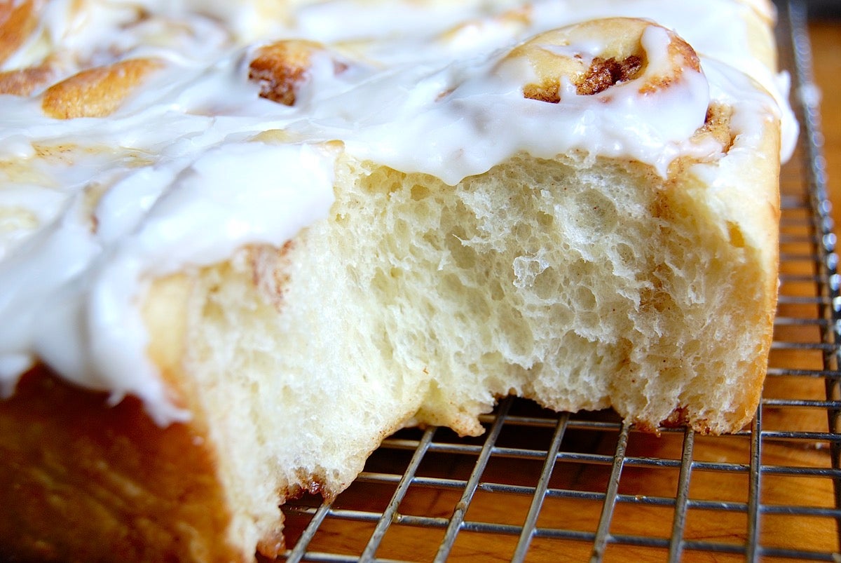 Cinnamon Rolls via @kingarthurflour