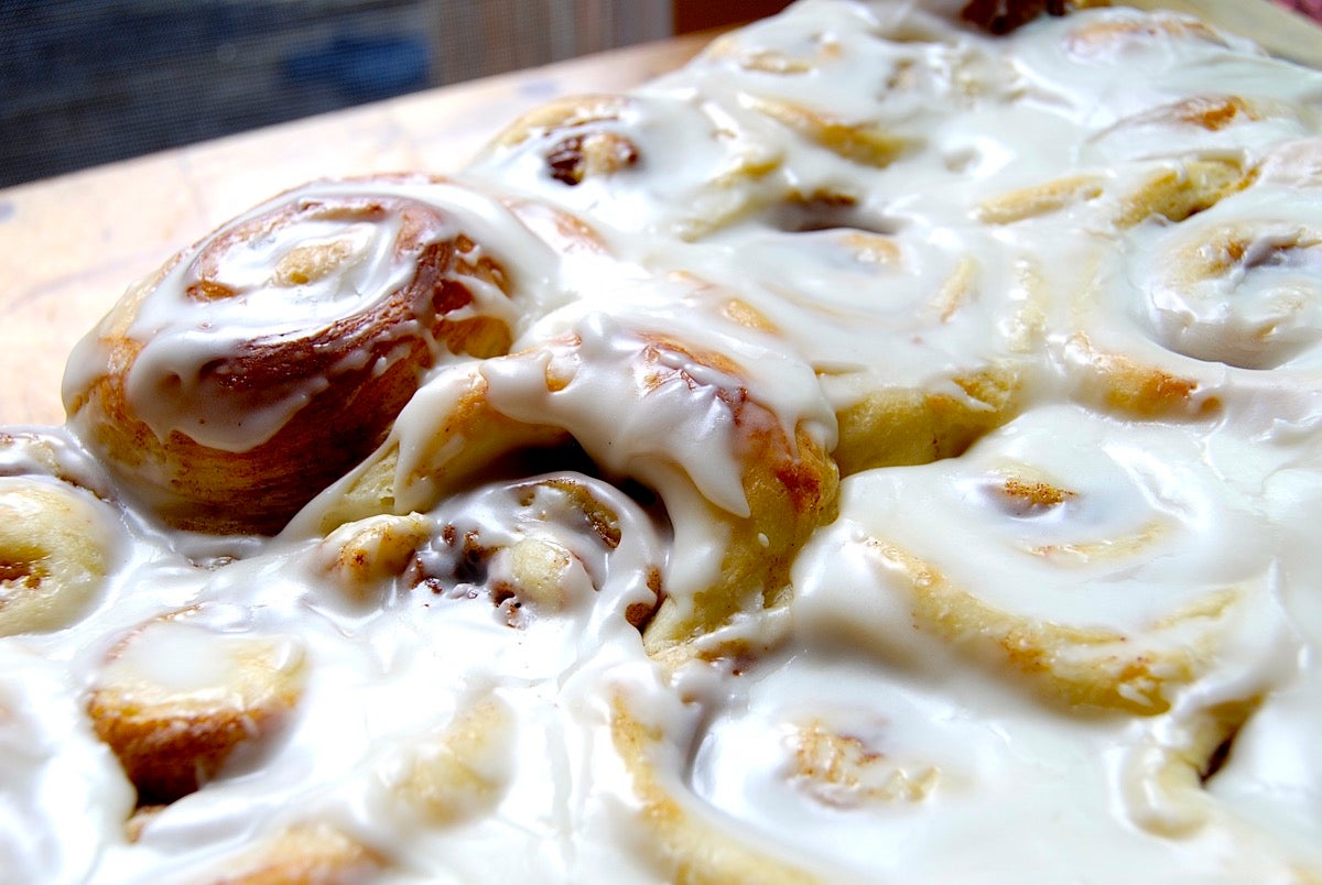 Cinnamon Rolls via @kingarthurflour