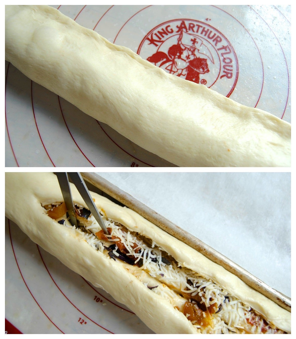 Pane Bianco Bakealong via @kingarthurflour