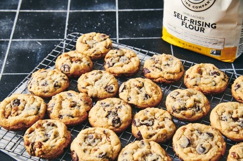 Chocolate Chip Cookies with Self-Rising Flour 
