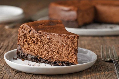 Chocolate Cheesecake - select to zoom