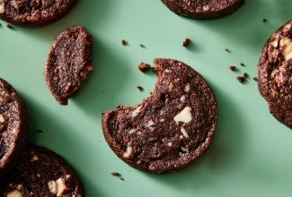 Peppermint Bark Cookies