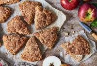 Fresh Apple Cinnamon Scones