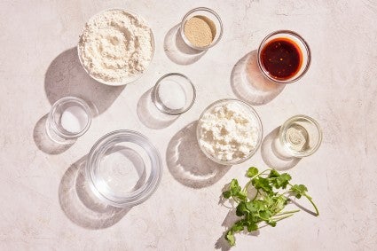 Chili Crisp Cottage Cheese Flatbreads