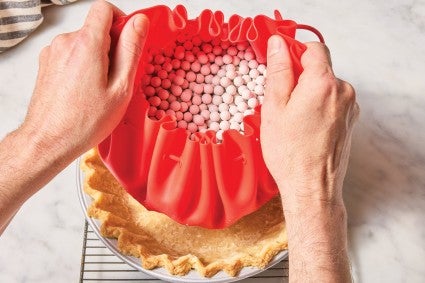 par baked pie crust with pie pouch