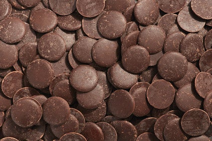 Closeup shot of chocolate wafers